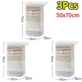 Vacuum Storage Bags No Need Pump Large Plastic Storage Bags for Storing Clothes blankets Compression Empty Bag Travel Accessorie